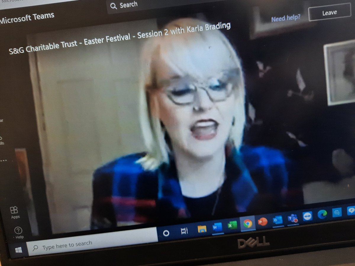 Session 2 of our #springintoaction festival is well underway with author Karla Brading