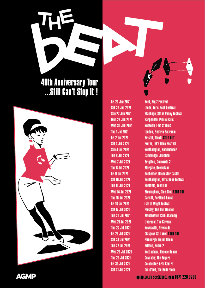 Starting the first weekend after re opening, here's the dates for our UK June and July Tour! Thanks much to @agmpconcerts for rescheduling so nicely x