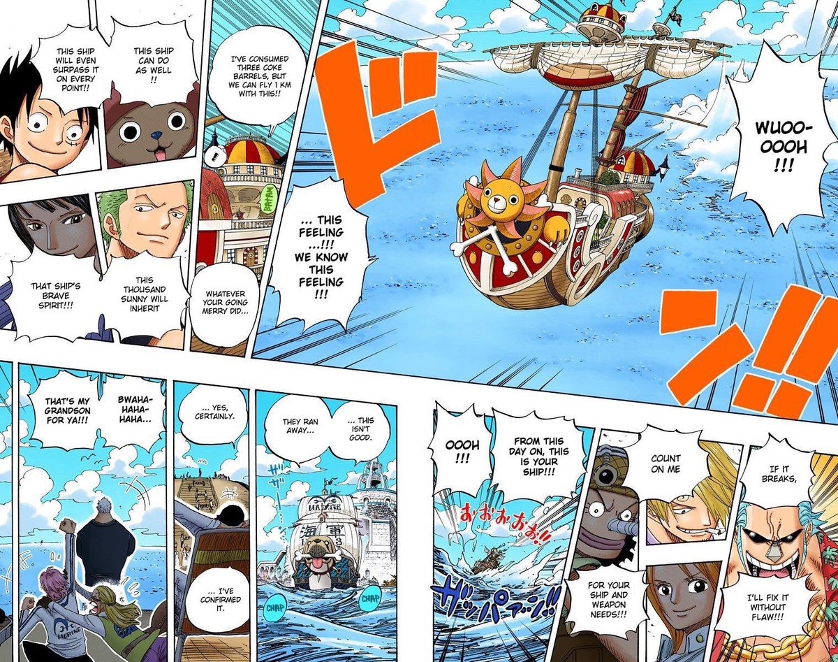 One Piece Color Panel Vespucci Onepiececolor Twitter