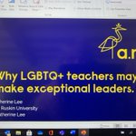 Photo by Courageous Leaders (@LGBTEducators)