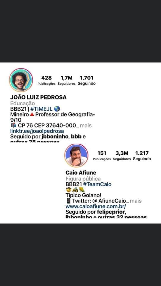 niall0ukasso's tweet photo. Pessoaaall bora fazer mutirão de seguidores pro João!! Ele merece mais visibilidade #bbb21 gil e joao | juliette | sarah | fiuk https://t.co/eSK34uZ7aU