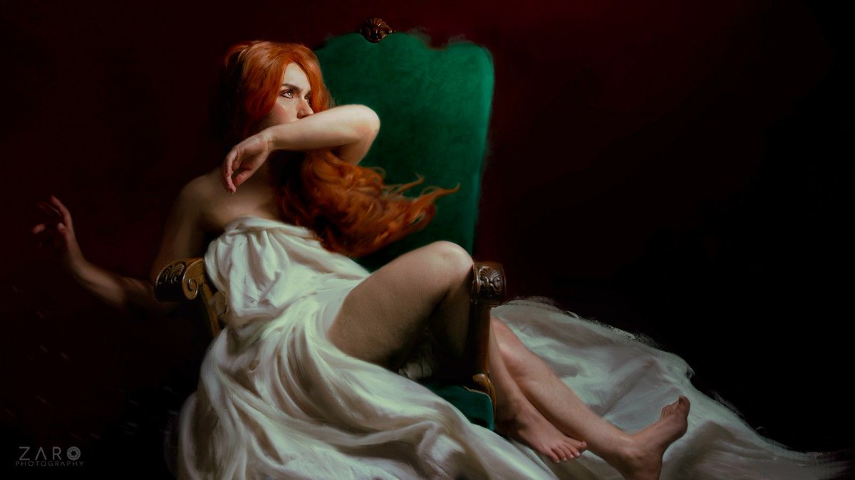 zarophoto's tweet photo. Para este autorretrato me inspiré me una de mis obras favoritas, "El Ángel Caído" de Alexandre Cabanel. ❤️ https://t.co/8pEsNiUIEn