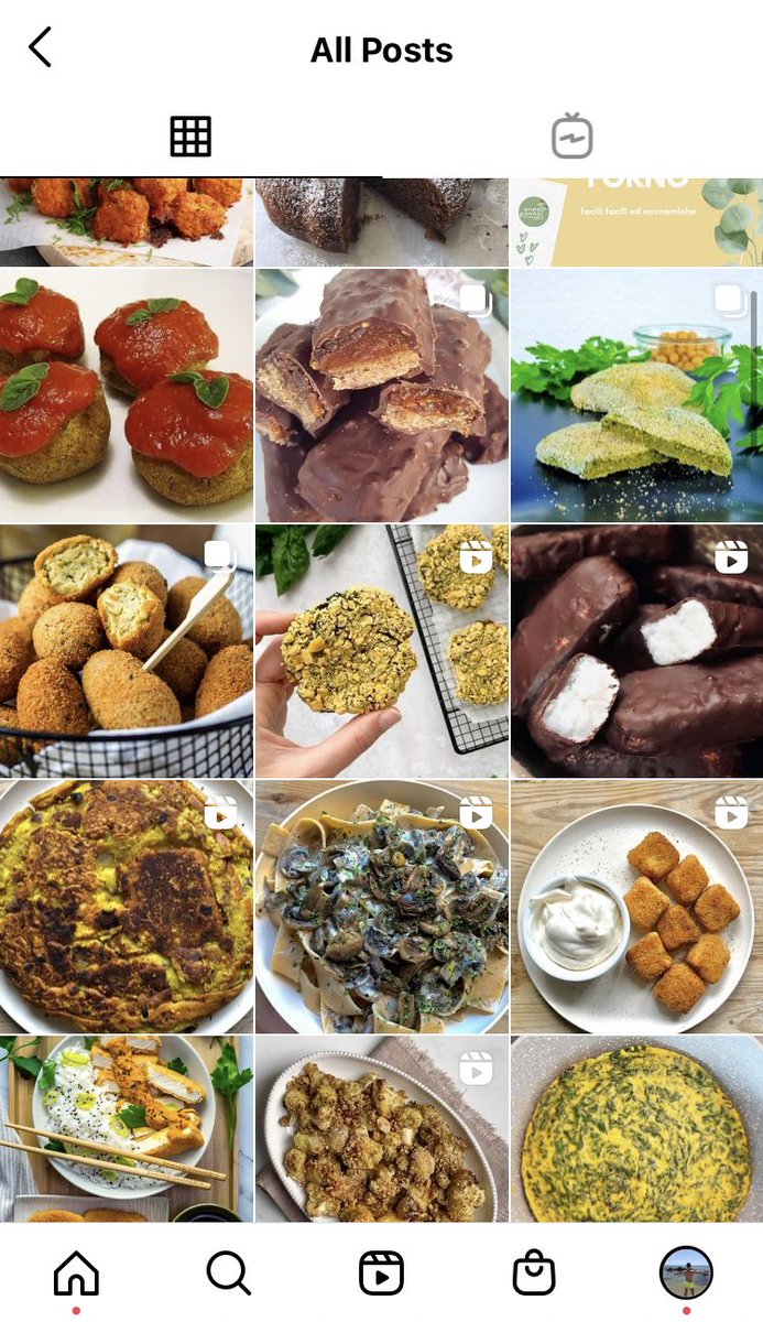 Io e la mia ossessione nel salvare le ricette su Instagram: