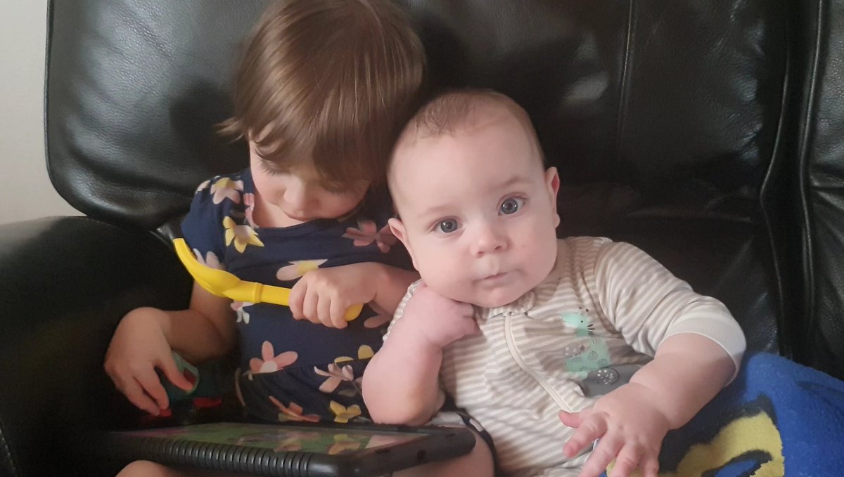 Nat1Fun's tweet photo. What if I told you creating content while trying to juggle being a stay at home dad with a toddler and an infant was not ultra easy like I know you all think it is. #dmdad #dnd #thesekidsareahandfulandahalf https://t.co/kNzcNBUaxH