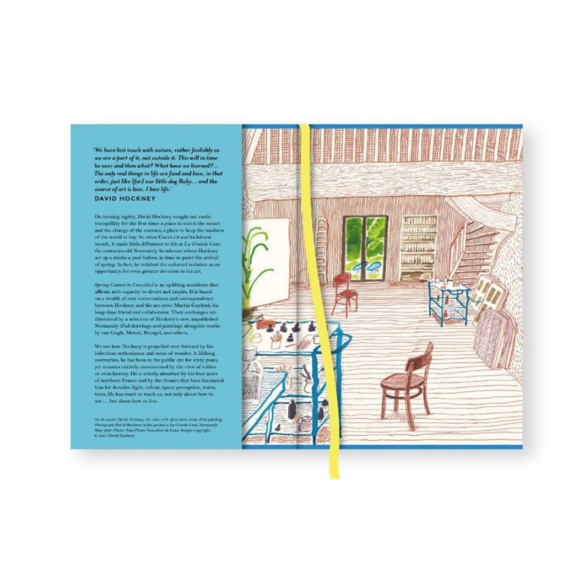 thamesandhudson's tweet photo. Special edition of #SpringCannotBeCancelled with ribbon marker and specially designed endpapers available from @Waterstones: https://t.co/dJG5hkRsBL https://t.co/7OBPhwwmeX