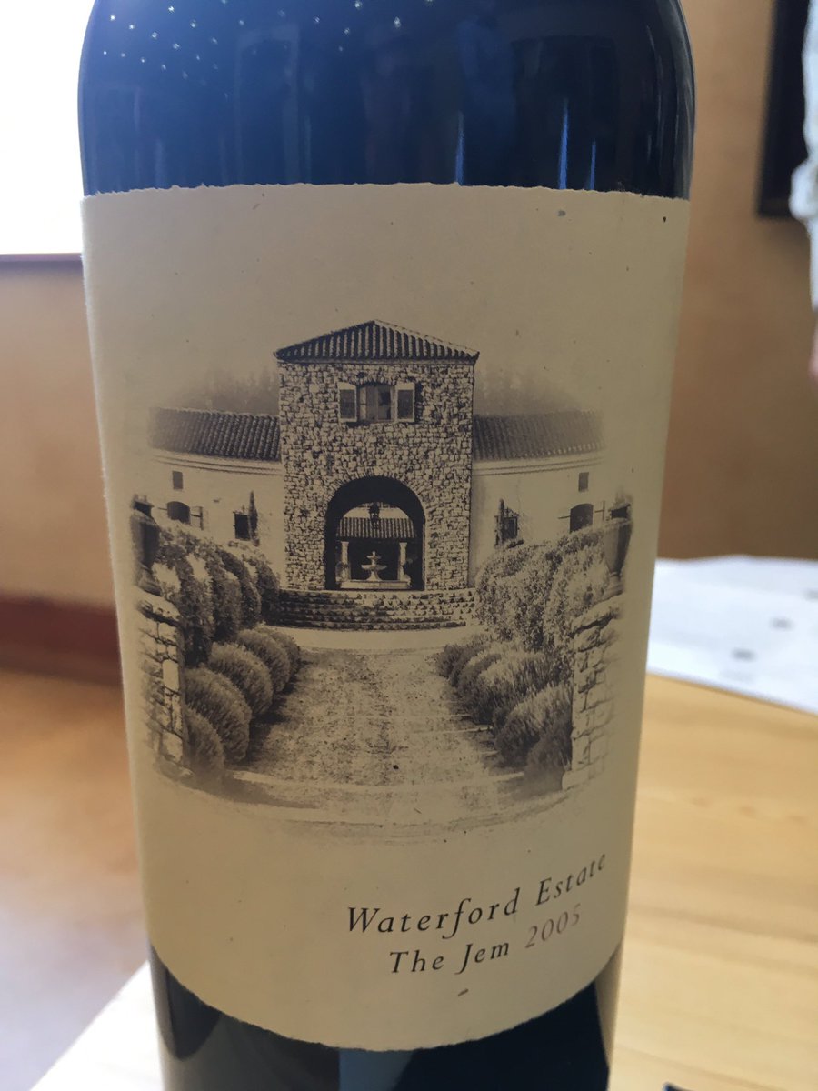winecoza's tweet photo. Such exceptional wines at the @CVC1659 tasting - ending with @waterfordestate #theJem - wow! #blend #visitsouthafrica https://t.co/Ge0fSDwufz