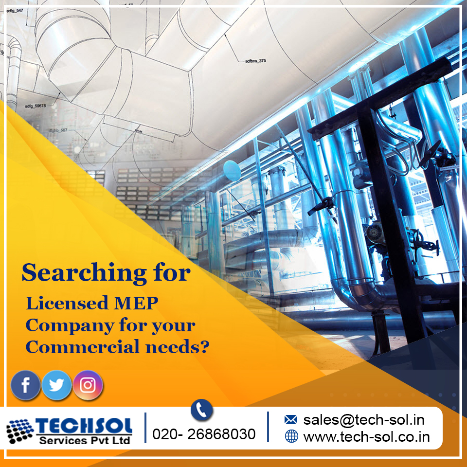 TechSolService1's tweet image. Searching for Licensed MEP Company for your Commercial needs?

For more details, Call Us On: 020 26868030
Email: sales@tech-sol.in
tech-sol.co.in

#BusinessSupplies #AdvanceTecnology #sales #services #Designing #techsolservices