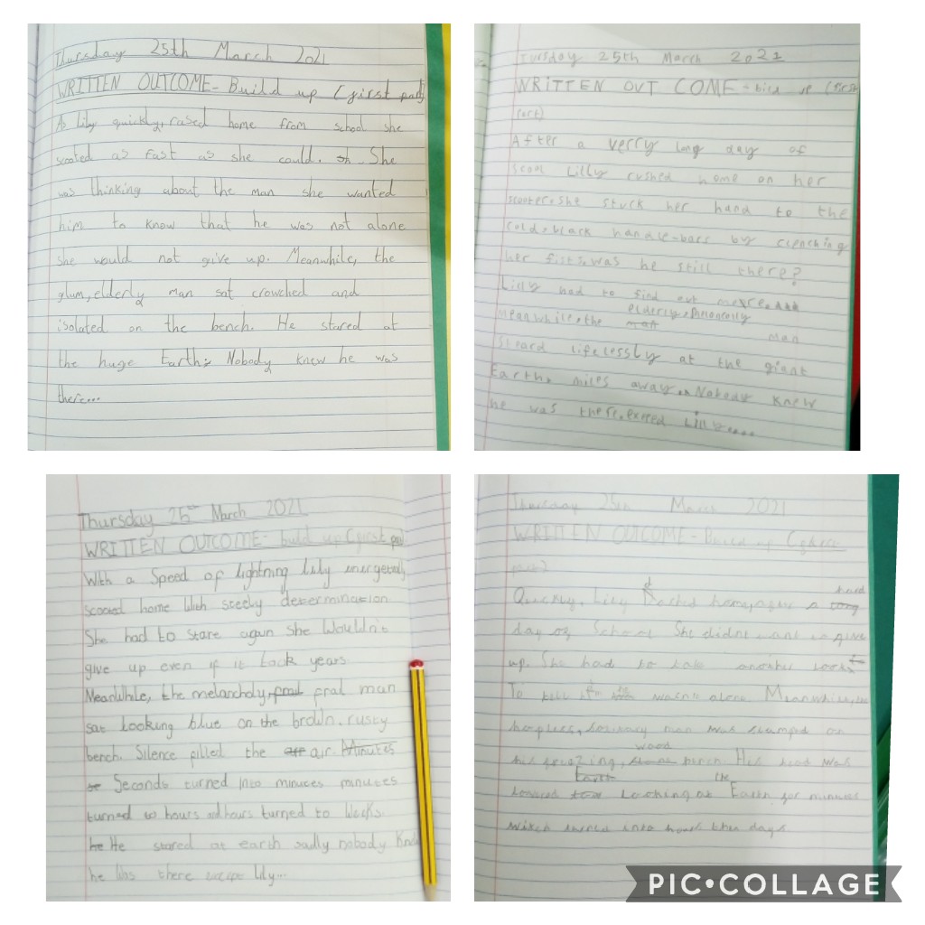 Timbertreey3's tweet image. Today in English, year 3 have been writing a paragraph about the first part of 'The man on the moon'. Some fantastic ideas have been written. Here are a few examples of the work they are producing. Well done year 3. Keep up the good work. #manonthemoon #oakacademy