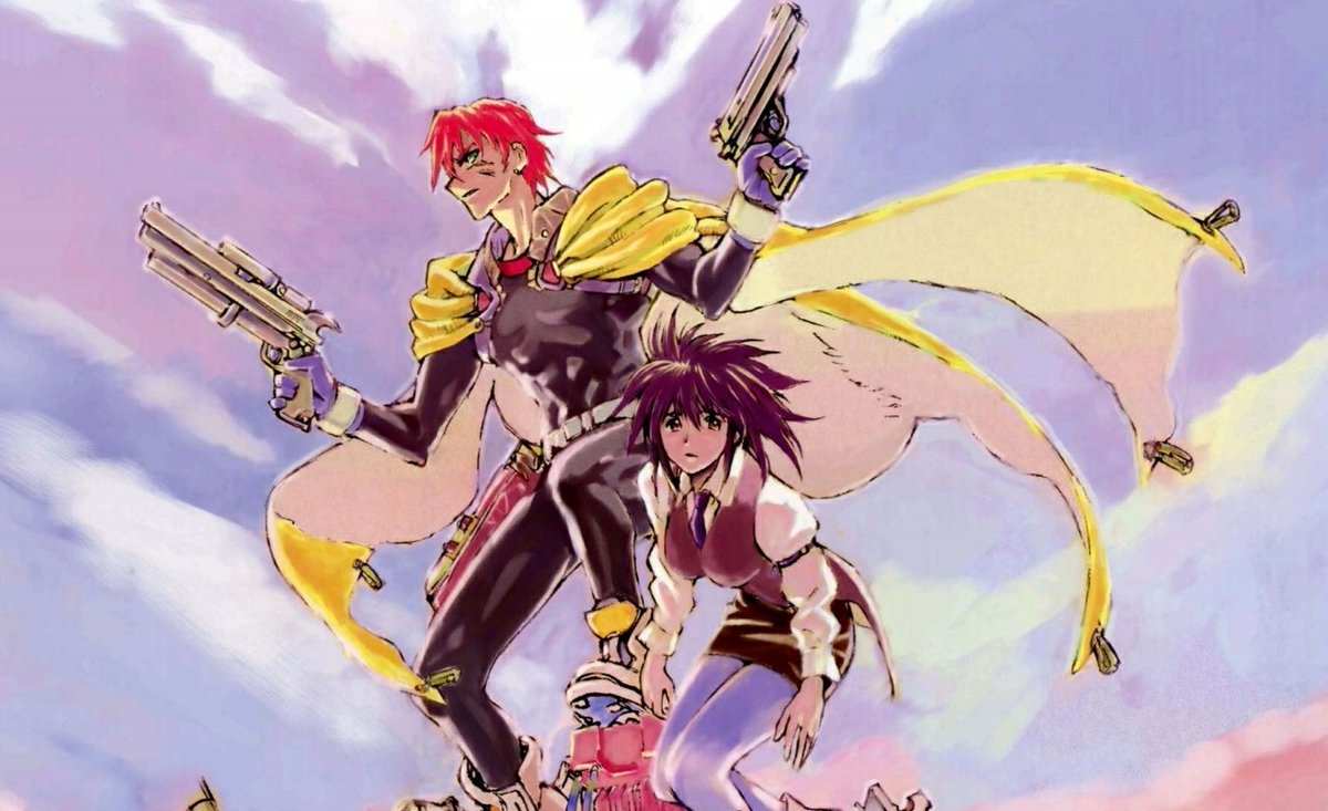 I just finished some Outlaw Star fanart Sharing one of my favorite anime  series with the world  rToonami