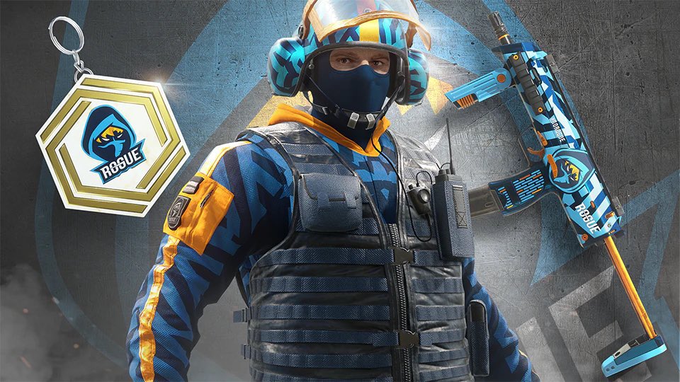 koreyr6s's tweet photo. Who’s ready to rock the new Rogue skin today? 

All you have to do is 
🎫Follow @koreyr6s and @rcuth_R6 
🎫Retweet the Tweet

Winner will be decided 2 weeks after the skin is out :) 

#GoRogue https://t.co/T4XNL5fdBF
