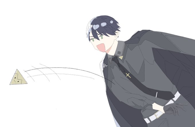 マジェ衣装の襟のあれがアゴくんに見えてきた #金剛力也像 