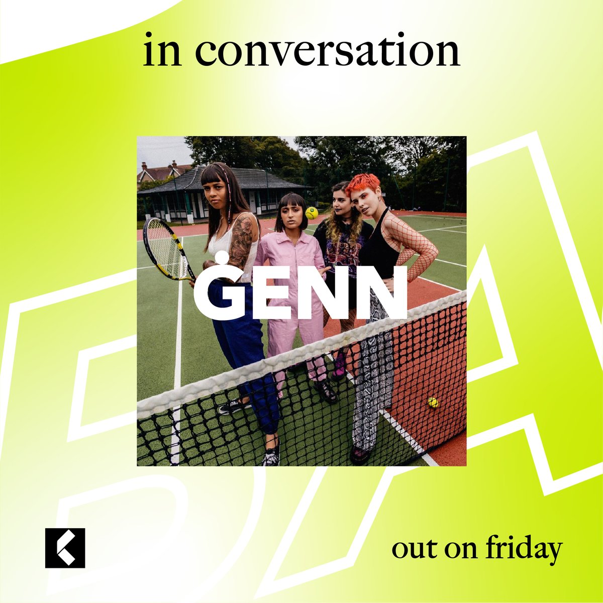 KeyProduction's tweet photo. KEY PLAYBACK interview with all-female punk band from Brighton @genntheband
OUT TOMORROW set up a reminder ๐ https://t.co/UApBdmmwsN
.
.
.
#KEYPLAYBACK #newmusic #UKmusic #music #musicisessential #interview #exclusiveinterview #musiccommunity #musicindustry #genn https://t.co/eRbdLWS4ve