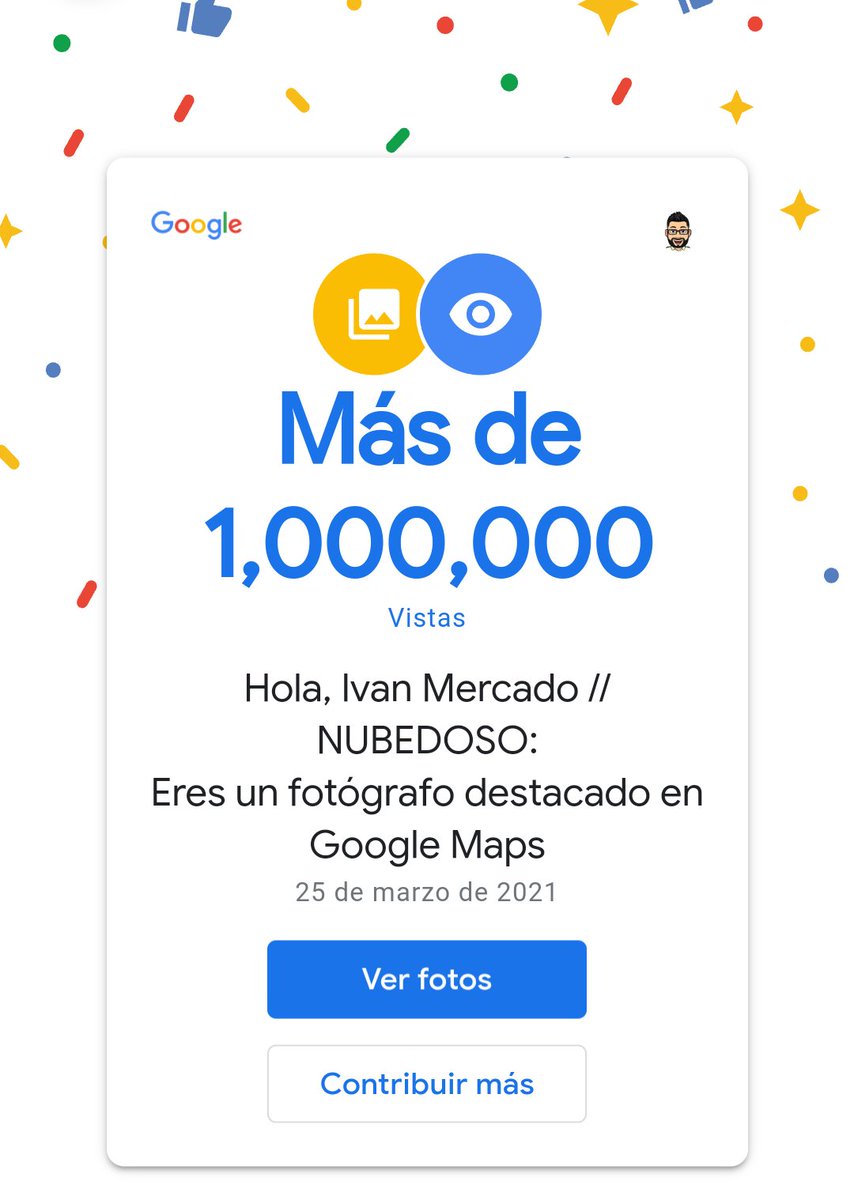 Devolviendo un poco de lo que la comunidad de Google Maps hace por mí a diario con sus recomendaciones, fotos y comentarios <a href="/googlemaps/">Google Maps</a> <a href="/localguides/">Local Guides</a> 🎉👏