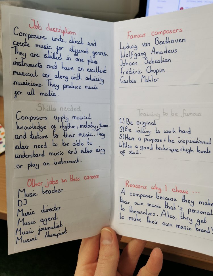 EpaLeesbrook's tweet photo. Fantastic home learning project from Year 8 Music students Zoe! 👏 👏 https://t.co/GutBZMgfzv
