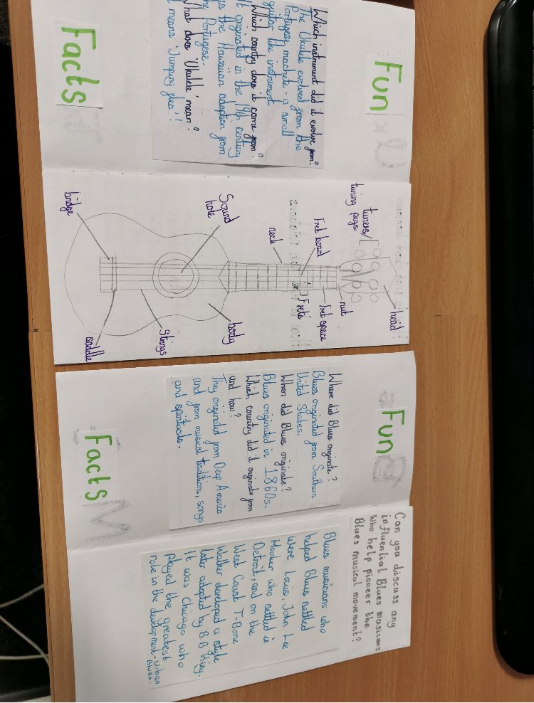 EpaLeesbrook's tweet photo. Fantastic home learning project from Year 8 Music students Zoe! 👏 👏 https://t.co/GutBZMgfzv
