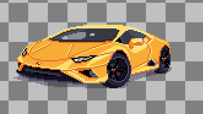 batnose's tweet photo. Ask me for commissions ... I need to make this Lambo come true, and also eat.

#pixelart #comissionsopen #aseprite #Lamborghini https://t.co/6Hei6LZVaz