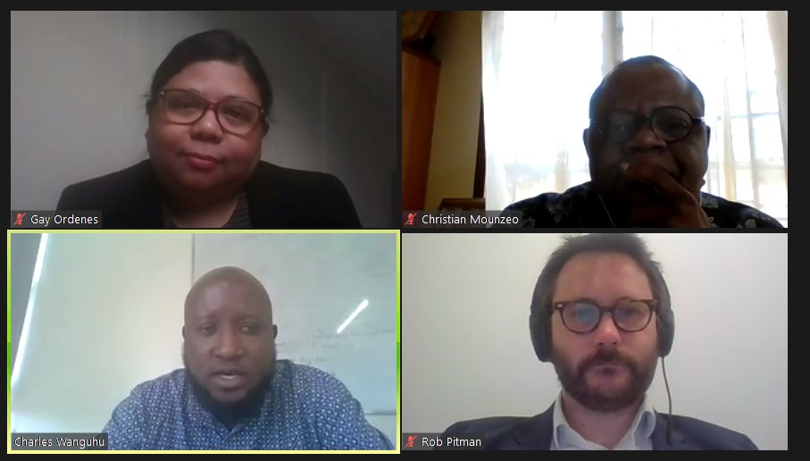 NRGInstitute's tweet photo. 🗣️ @pitmanrob (NRGI) &amp; @CharlesWanguhu (@KCSPOG &amp; NRGI board) are speaking at @PWYPtweets Africa Conference 2021 session on #contracttransparency now. Follow this thread for some of their insights. Join the session 👉https://t.co/QEYOUH9hGR #PWYPAC21 #DiscloseTheDeal 
[THREAD] /1 https://t.co/7ooO7ylwpC