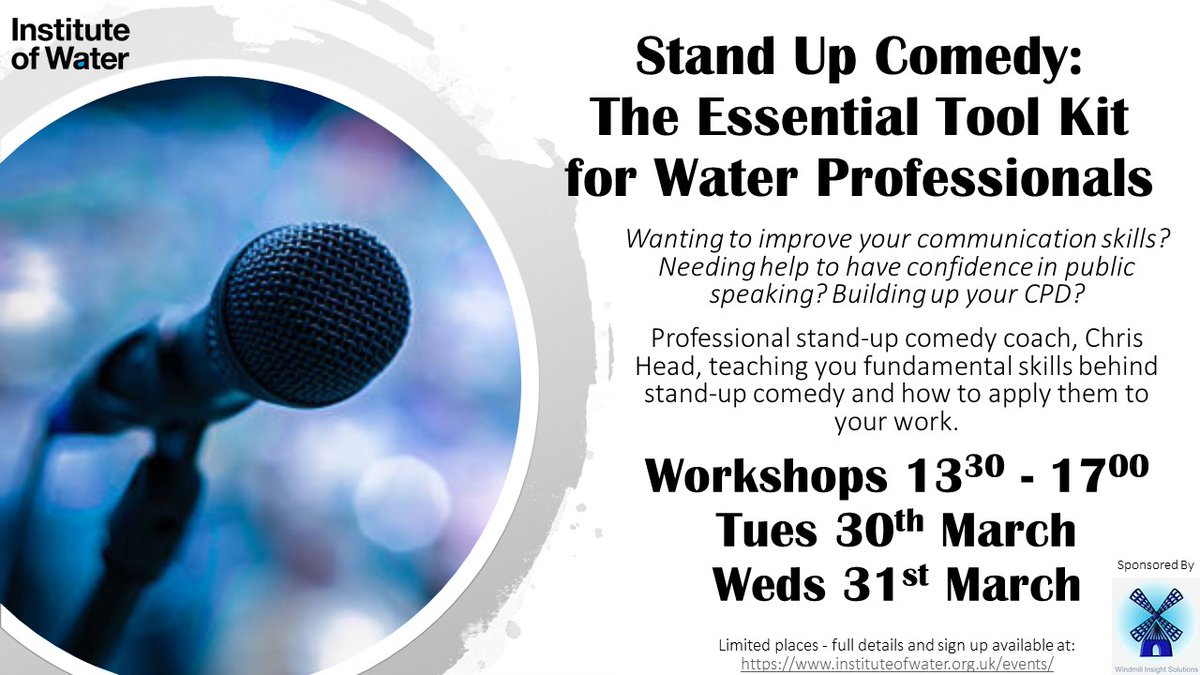Time is running out to register for our South West Area CPD! 

Register for Tuesday 30th March: bit.ly/38Kn9Rr
Register for Wednesday 31th March: bit.ly/3vuQY28

@Gw4Water <a href="/CIWEM/">CIWEM</a> <a href="/SocEnv_HQ/">Society for the Environment</a> <a href="/British_Water/">British Water</a> <a href="/FutureWaterAsso/">Future Water</a> <a href="/UK_WIR/">UKWIR</a> <a href="/water2065/">TWENTY65</a>
