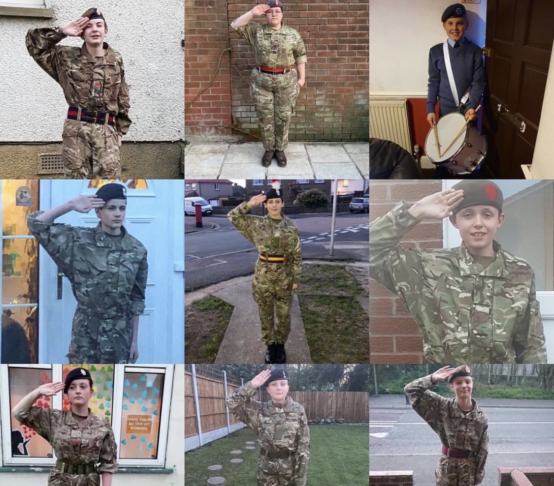 hrfca's tweet photo. #ThrowbackThursday: Today is National Clap For Our Carers Day, marking one year on from the first #ClapForCarers event! 
The applause event captured the spirit of the nation, with many Adult Volunteers and Cadets taking part with #ClapInUniform. 👏👏👏 #Tbt #KeepingTheFlameAlive https://t.co/hmi3ock3Iw