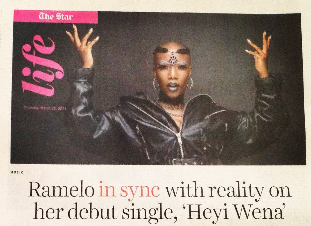 ramelo_artist's tweet photo. Get your copy of @TheStar_news or read all about it on @IOL_Lifestyle https://t.co/eloKEOLOiG, talking about my debut single Heyiwena! Available on all digital platforms...LINK BELOWβ¬οΈπ€©
https://t.co/vaORRODVGi
#Ramelo
#HeyiWena
#Grateful
The journey continues...π https://t.co/iA4qGods4v