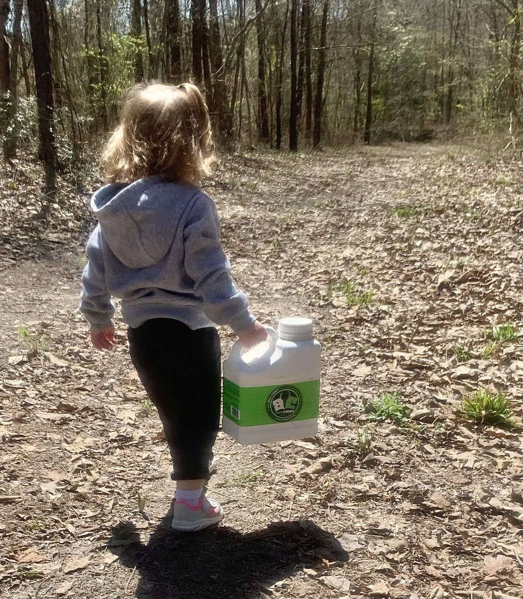 tinaghenry's tweet photo. My sweet grandstinker is living her best life outside and I am here for it! We were out checking feeders and putting out #BuckCandy at our newest spot. ❤️ https://t.co/6nsjj411rC