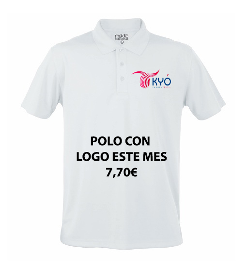 KyoImagen's tweet photo. ¡OFERTA!
Polo blanco en 100% poliéster con sublimación en el pecho, tamaño escudo, por tan SOLO 7,70€ https://t.co/Z3qEQWMSaK