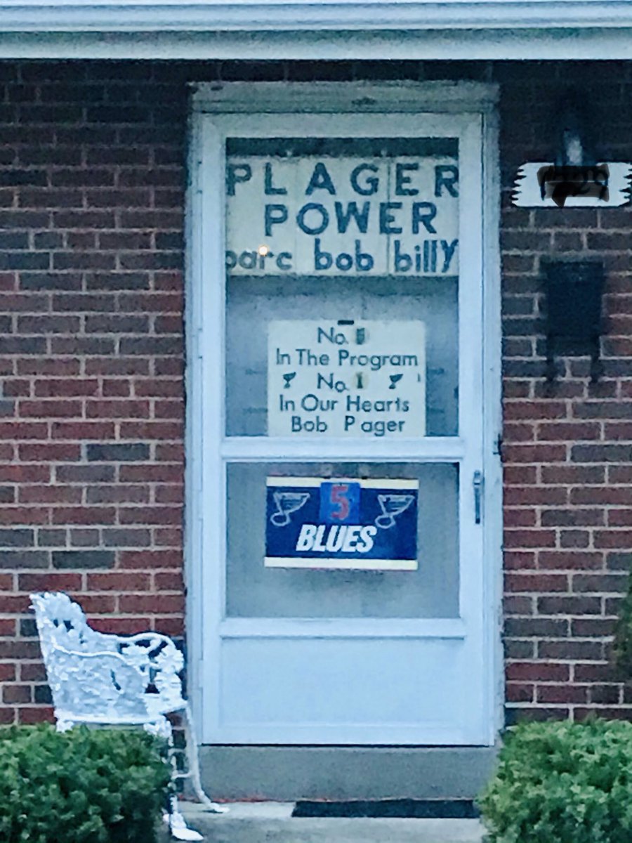 #5is#1💙 from some Day 1 Blues fans...those signs could be seen at the old Arena back in the day!