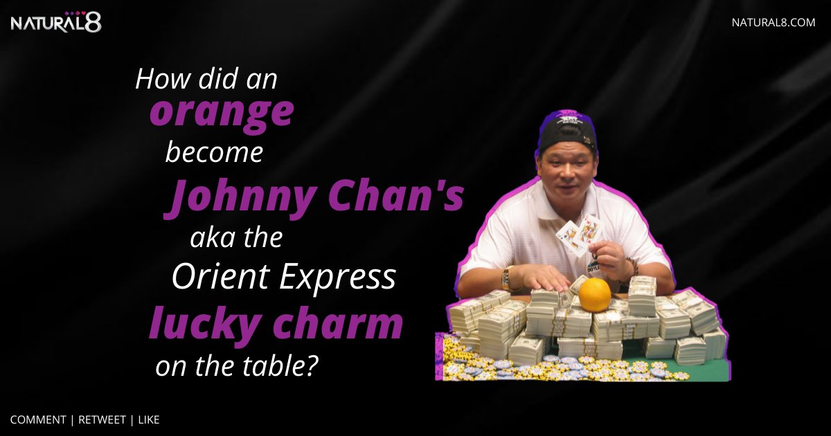 natural8's tweet photo. Do you have any interesting lucky charm? Comment down below and let us know the story behind your lucky charm!

#natural8 #onlinepoker #wsop #johnnychan #didyouknow #funfacts https://t.co/BSyJTFrwbq