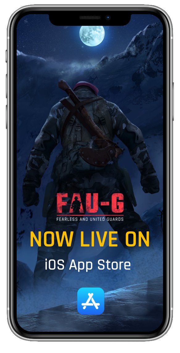 OfficialFaug's tweet photo. FAU-G is now available on iOS! Experience the tales of Galwan valley like never before on your iPhone. Download now from Apple app store.  

Download link: https://t.co/8XsVNGzhA9

#FAUG #atmanirbharbharat

@vishalgondal @akshaykumar    @BharatKeVeer https://t.co/oPhTA9iWzq