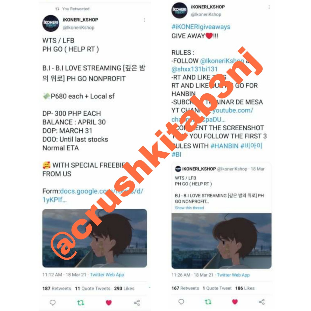 crushkitab3nj's tweet photo. @IkoneriKshop @shxx131bi131 Thank you po sa ga! 

#HANBIN #비아이 #BI https://t.co/WrCKfiDfMg