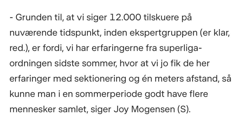 FairFansDK's tweet photo. Den lader vi bare stå et øjeblik.. #GenstartFodbold
https://t.co/QqbYow96vG https://t.co/xHww0gE5eb