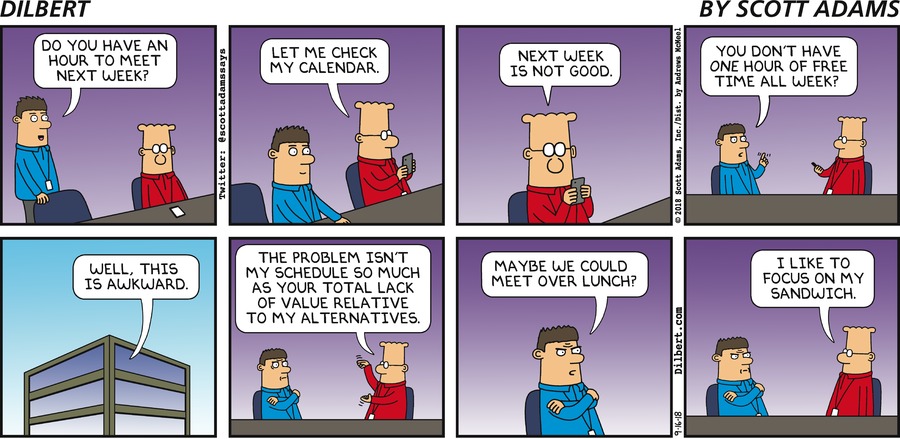 espinheirae's tweet photo. A funny illustration of the "Stakeholders Identification" Management Fix https://t.co/9pGYMXry81
Special thanks to Scott Adams https://t.co/gwkoiURsRP
#humanmngt #mngtfix #problemmapping #dilbert #scottadams #iaf_eme #facilitation #iaf_portugal #IAFacilitators https://t.co/HFpjg6oita