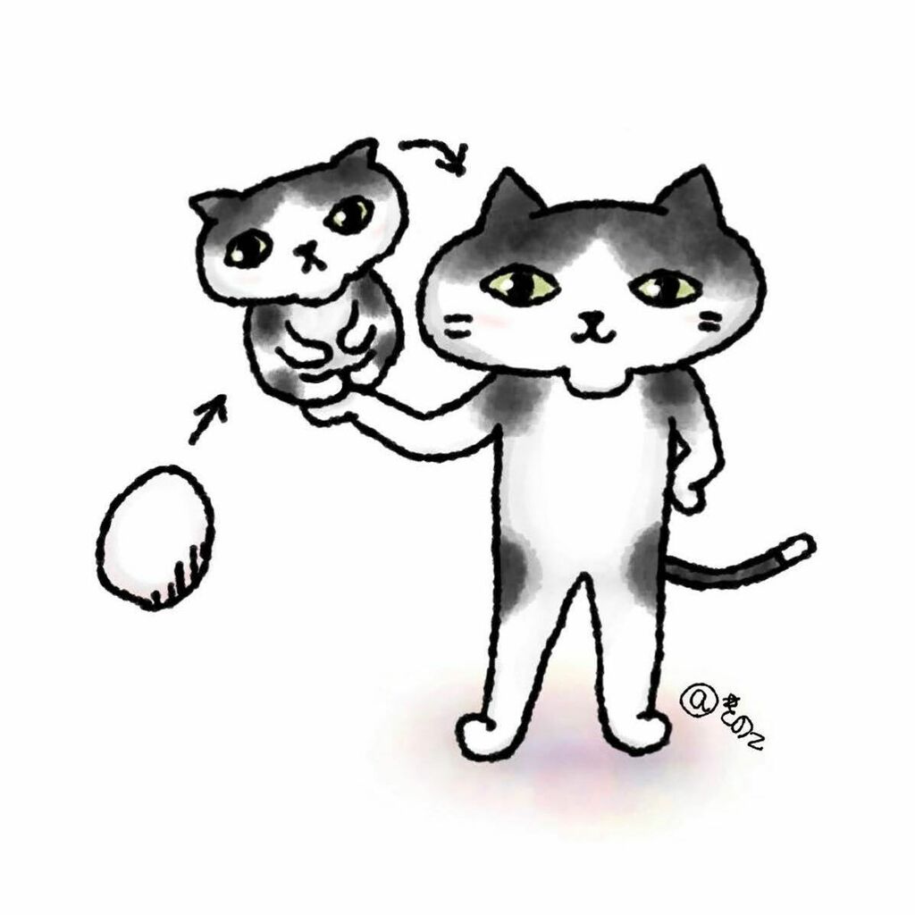 ট ইট র きのこ 進化の過程 果たして卵からなのかは不明 Illust Illustration Cat Catillustration イラスト ネコ ねこ 猫 猫イラスト ねこいらすと ネコイラスト 絵本風イラスト ゆる絵 ゆるいイラスト イラスト練習 Lineスタンプ