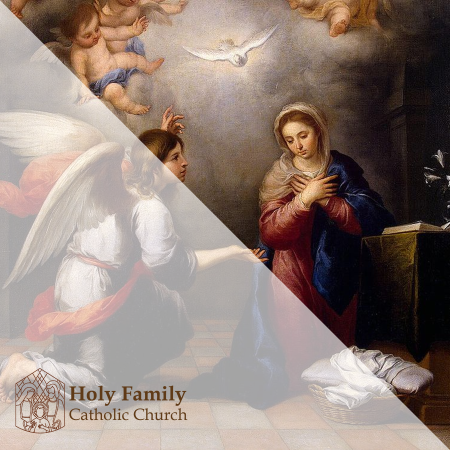 Today is the Annunciation of Mary! Do you know what happened on this feast? Mary gave her yes!