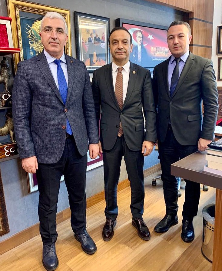 TBMM’de ziyaretimize gelen TÜRASAŞ Sivas Bölge Müdürü Sn. Atanur KARADAĞ ve Bölge Müdür Yardımcısı Sn. Yusuf TECER’e teşekkür ederiz.