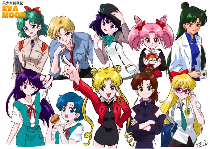 美少女新世紀 エヴァムーン?
まとめ

#セーラームーン 
#sailormoon 
#エヴァンゲリオン 
#evangelion 