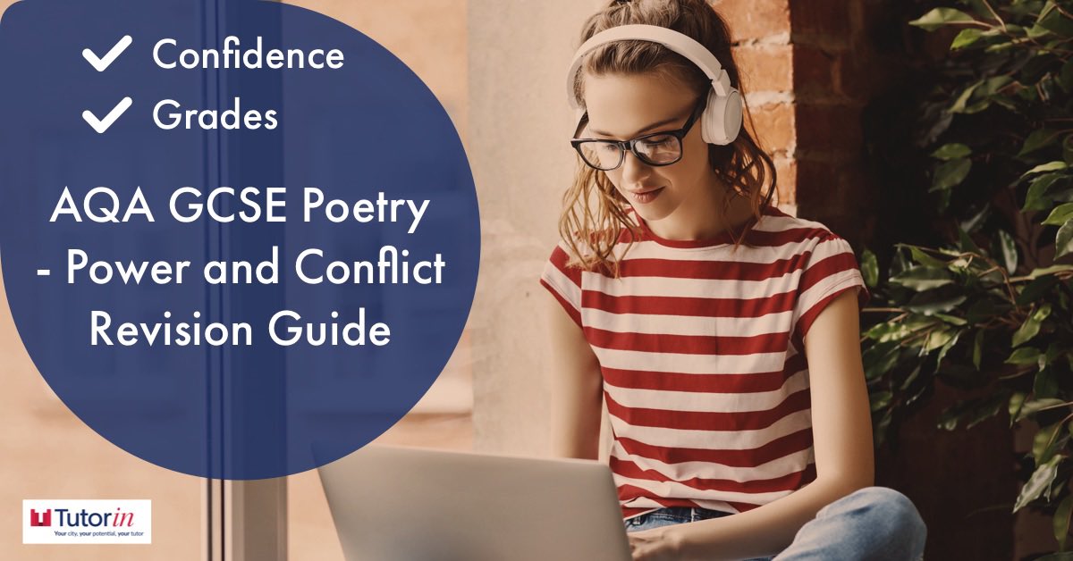 TutorInLeeds's tweet image. Check out our free guide to #AQA Power and Conflict #poetry. It’s the most popular poetry collection for GCSE English Literature and we’ve got you covered with our free #GCSE #revision guide. 
tutor-in.co.uk/aqa-power-and-…