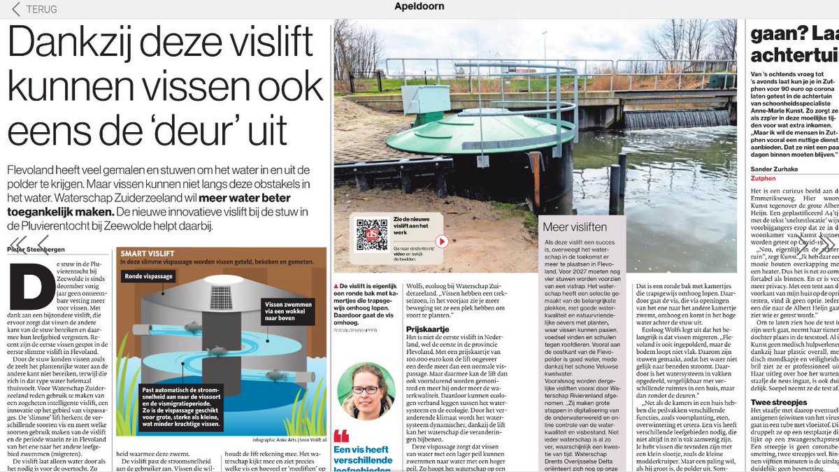 MvStuijvenberg1's tweet photo. #Vislift .... mooi dat het lijkt te werken ..... 🤔👍 https://t.co/s5dTYrS1Bu
