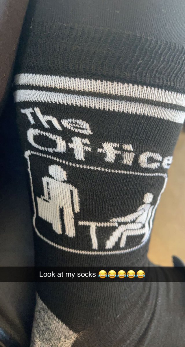 Best socks ever! #theoffice #newsocks