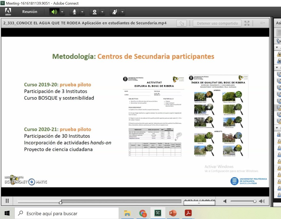 ExploratoriRN's tweet photo. Avui presentem al 2o Congreso Internacional @ICWSWater la ponència “Conoce el agua que te rodea”. Resultats corresponents a l’apartat de l’aigua del Projecte #Boscisostenibilitat https://t.co/CKiI9fQPur