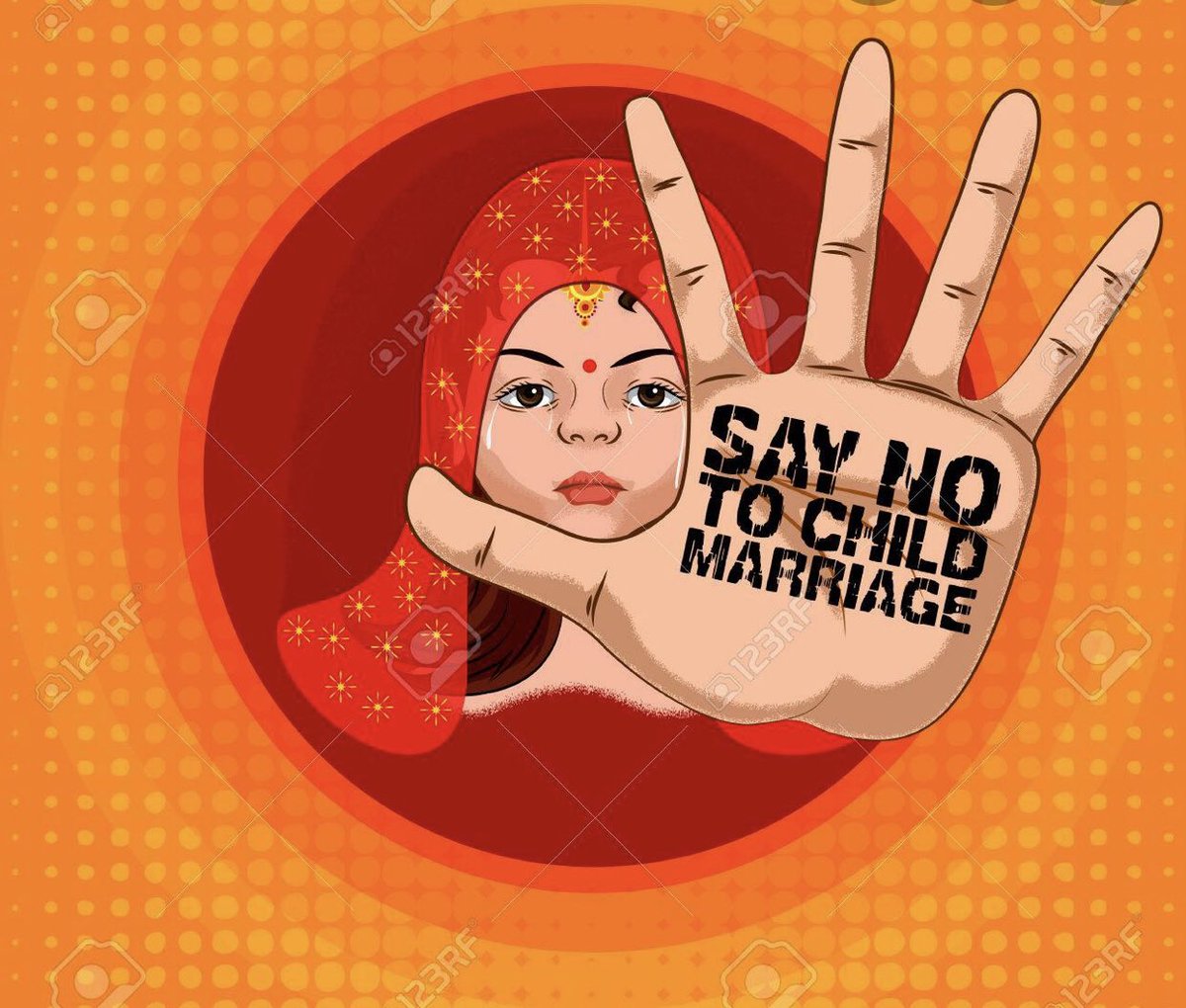Say no child marriage# 
#IAmAUYV2021 #AUYVCGoesVirtual #1mBy2021