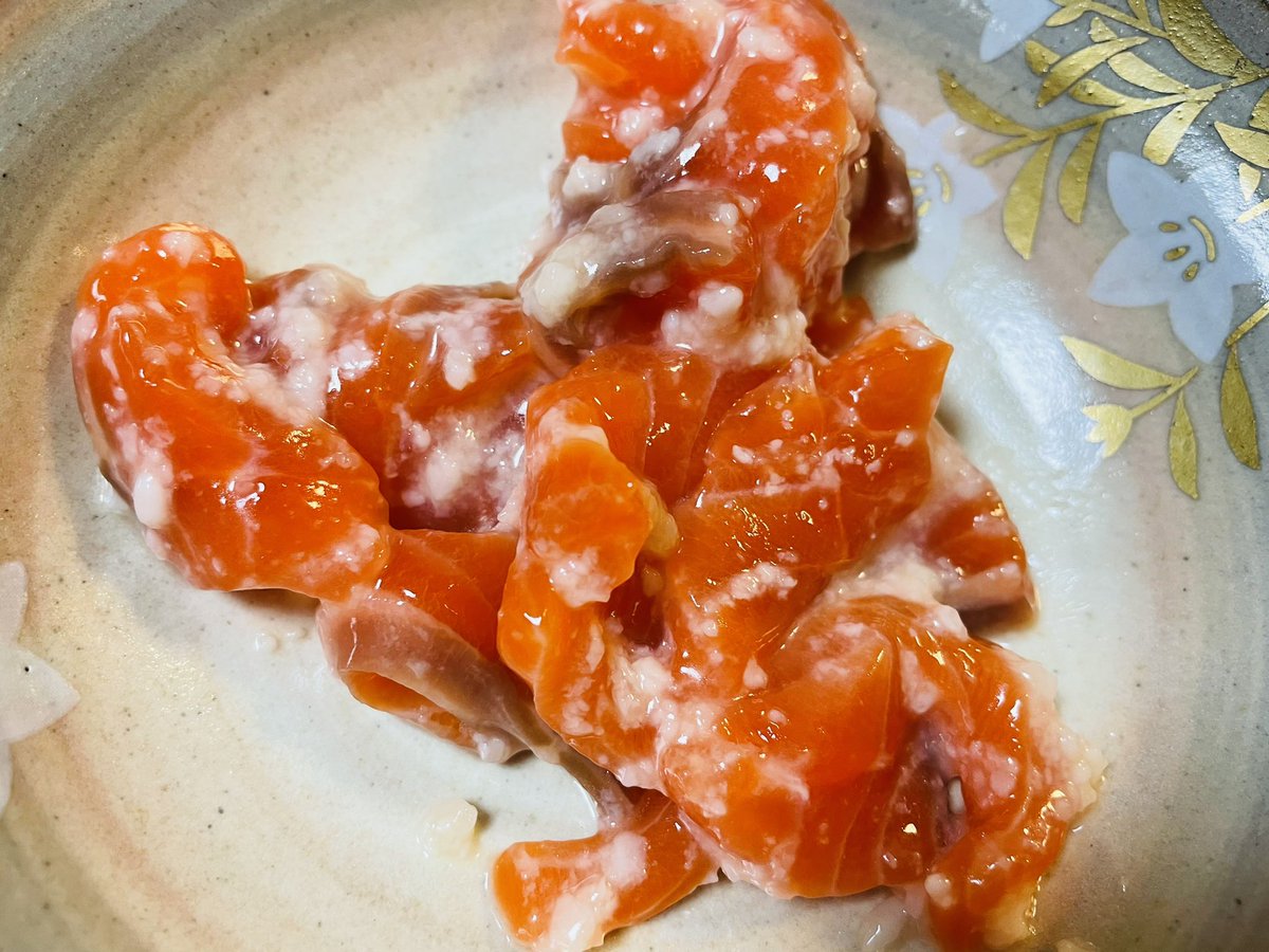 サーモンの塩麹🐟

#Salmon #FermentedRice 
#北海道 #Delish
