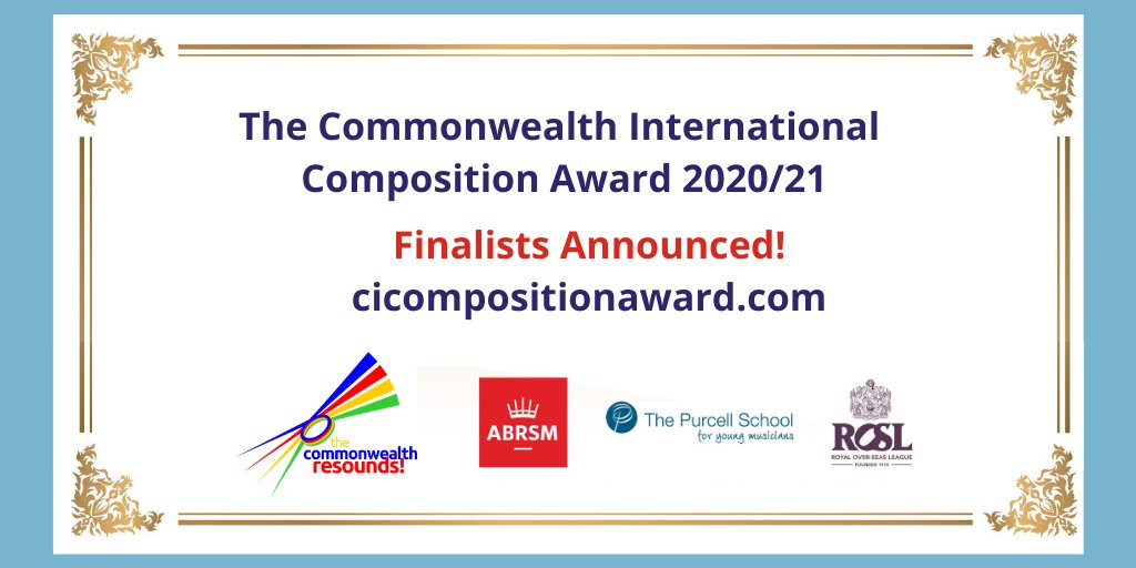 CWResounds's tweet photo. We are very excited to introduce the finalists of The Commonwealth International Composition Award 2020/2021. Read all about these talented young #commonwealth musicians here: https://t.co/ziPtfJs0Kn
#CommonwealthResounds #CommonwealthDelivers #CommonwealthYouth https://t.co/FcfF8jpgyR