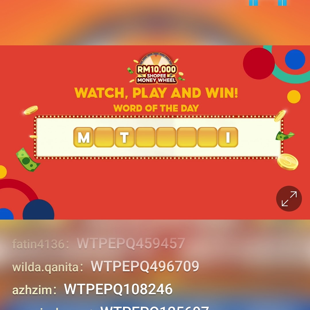 smallkucing's tweet image. Jawapan : MATAHARI
Shopee username : smallkucing 

#ShopeeLiveMY @ShopeeMY