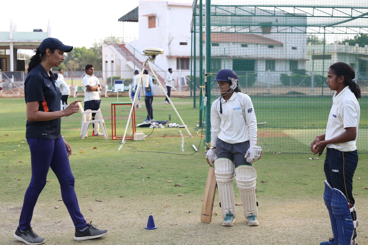 ASA_RDT's tweet photo. Our girls are excited to meet and learn from the former Indian Cricketer @SnehalPradhan in the week-long coaching camp starting today at ASV. This provides the girls at ASV an opportunity to interact with their role model and learn cricketing skills from her! https://t.co/YBObkDf9uv