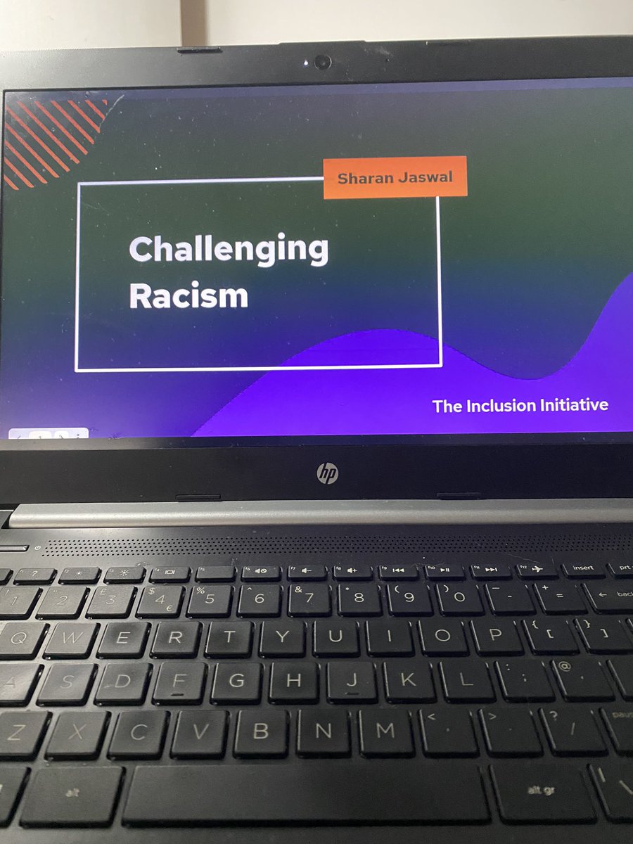 theinclusioni's tweet photo. Earlier this year we commissioned some anti-racism training for Tii and some of our associates - The sessions were created and delivered by the wonderful @sharanj They were expertly delivered by Sharan &amp; we highly recommend the sessions &amp; Sharan.  #training #antiracism https://t.co/vdLNd9fWHJ