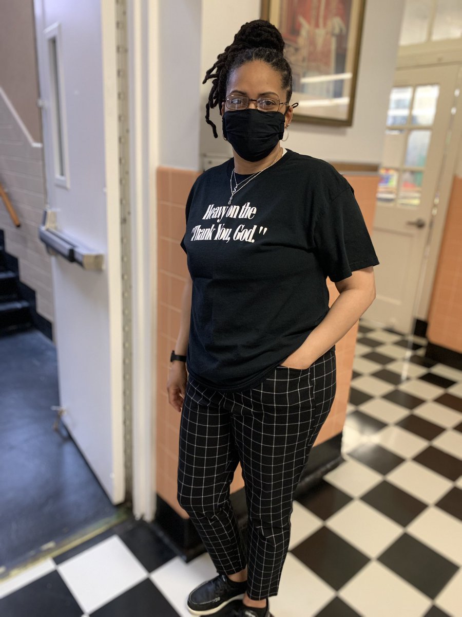 SaintFrancisXa3's tweet photo. It’s the shirt for us! When your AP knows how to represent God in a fashionable way! #CCAprays #fashion #ThankfulThursday #CCAleaders #CCAjoy https://t.co/pDkolKQosE