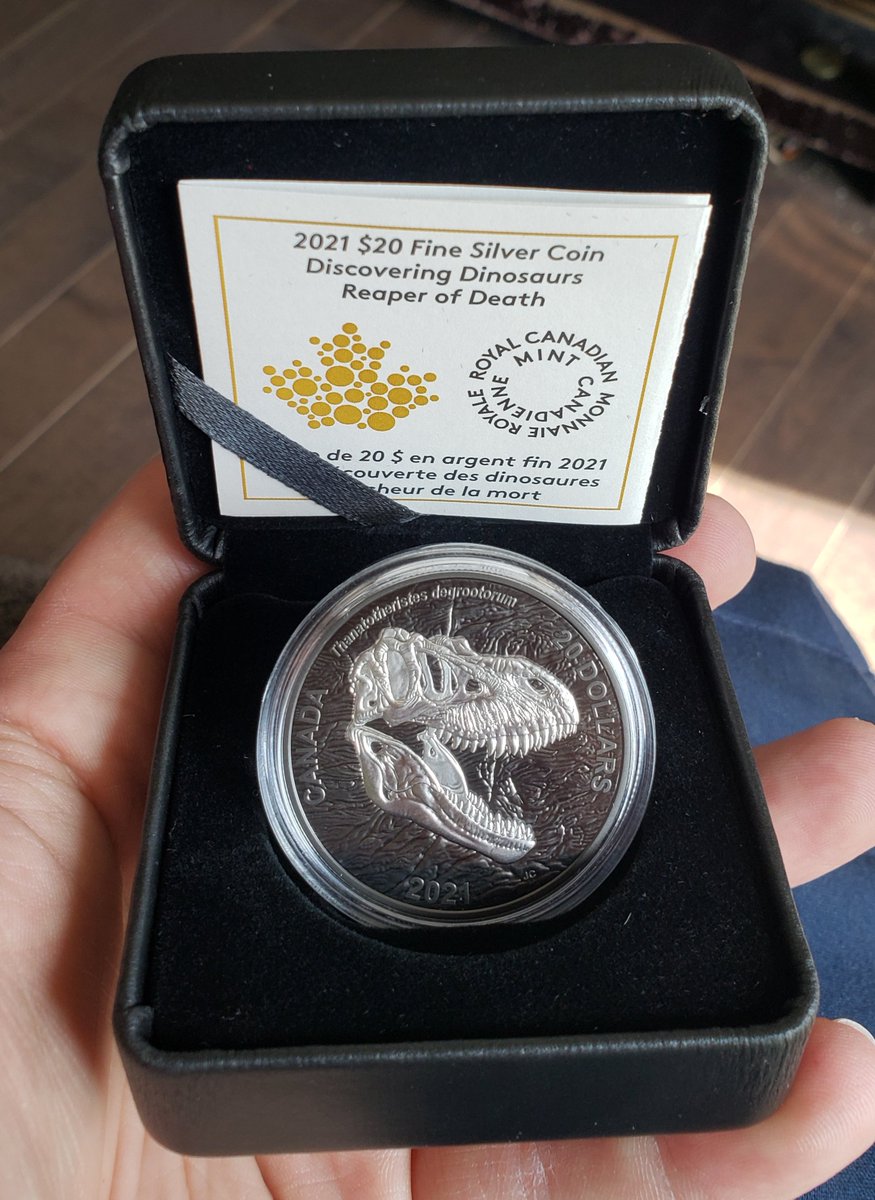 @Fearless_Fred just wanted to say thanks for talking about the Reaper of Death Royal Canadian Mint coin the other day. Didn't know about it. Managed to get my hands on one!

#royalcanadianmint