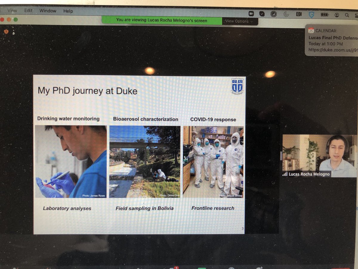 Joe Brown (@joebrownunc) on Twitter photo Final PhD defense for <a href="/Lucas_Bolivian/">Lucas Rocha-Melogno, PhD</a> in progress! Nice work from a fantastic junior colleague. Congrats, Lucas! Final PhD defense for <a href="/Lucas_Bolivian/">Lucas Rocha-Melogno, PhD</a> in progress! Nice work from a fantastic junior colleague. Congrats, Lucas!