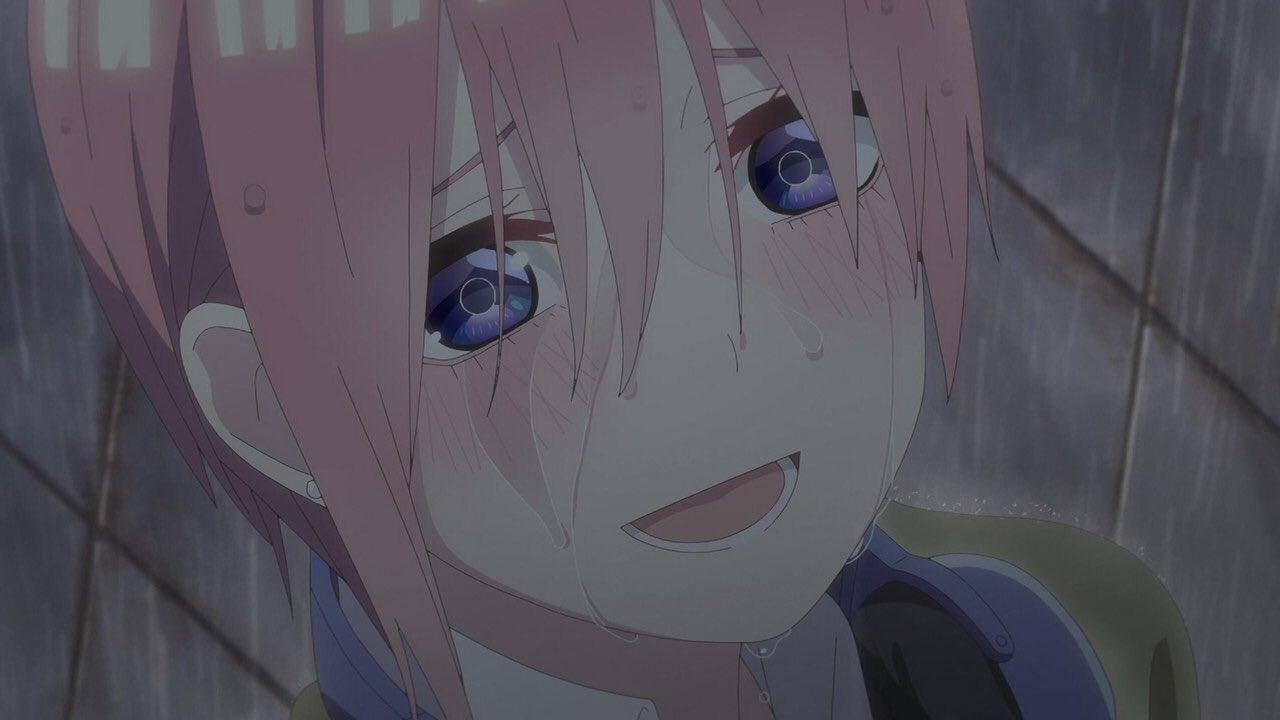 Hide アニメ垢はフォロバ 五等分の花嫁 2期 12話 嘘を積み重ねる一花 降りしきる雨が彼女の心情を表してるようで切ない だけど三玖のアシストをしてあげる一花は優しかった 全てが嘘では無かったんだね 三玖の告白は神シーンでしたがそういうオチか Hide アニメ垢はフォロバ 五等分の花嫁 2期 12話 嘘を積み重ねる一花 降りしきる雨が彼女の心情を表してるようで切ない だけど三玖のアシストをしてあげる一花は優しかった 全てが嘘では無かったんだね 三玖の告白は神シーンでしたがそういうオチか